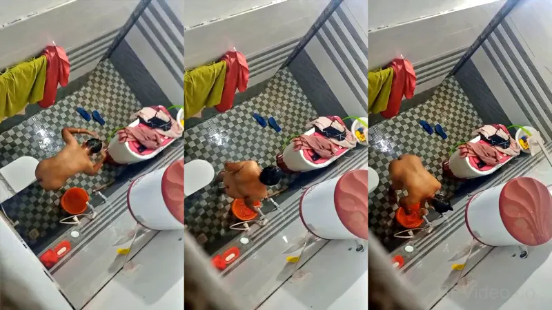 Bhabhi Nude Bath Captured Viral Hidden Cam