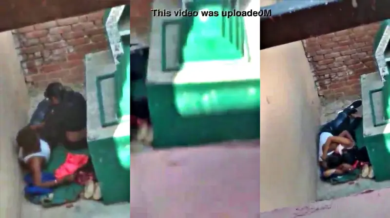 Desi Lovers Rooftop Sex Captured By A Peeping Tom