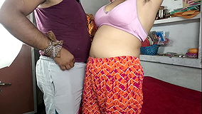 My boyfriend came to my house at night and satisfied me by fucking me, I enjoyed it a lot!