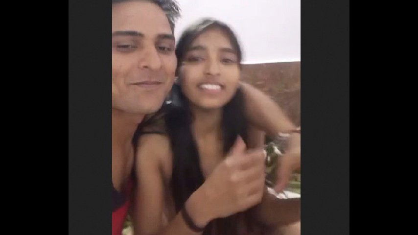 Young lover in hotel