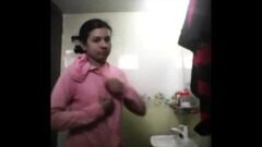 Bangladeshi Girl Changing Her Dress In Bathroom