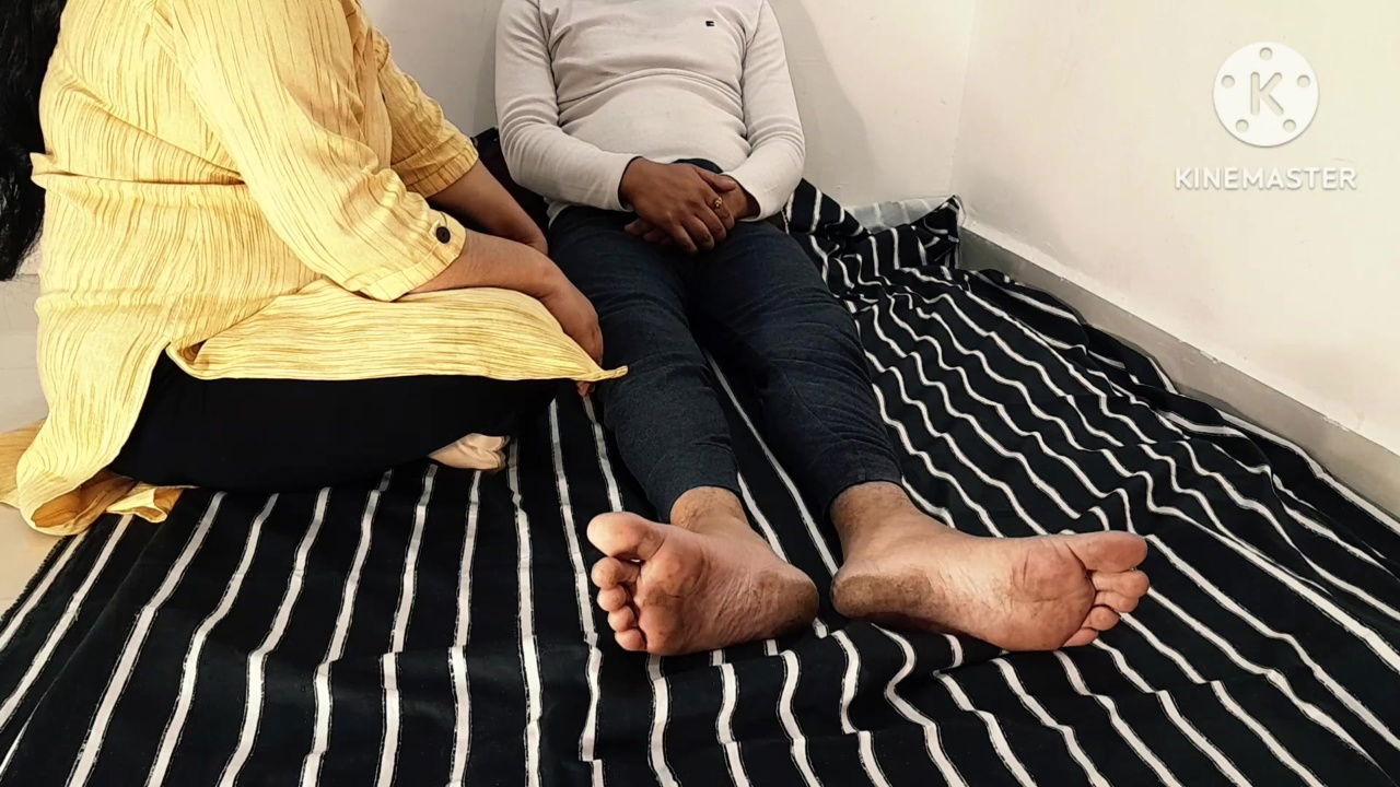 Desi Step Mom Caught Her Stepson Playing with a Dick